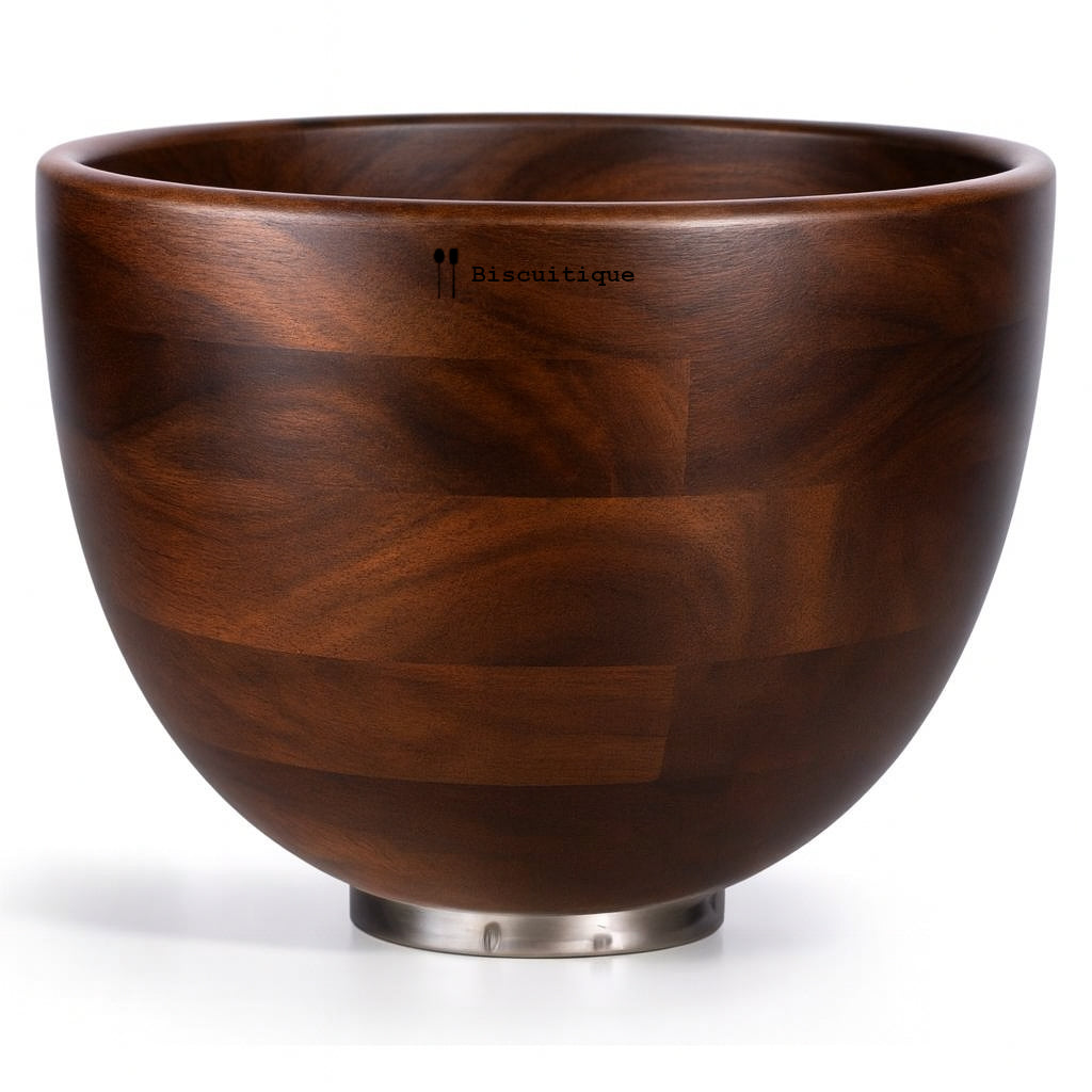 Biscuitique Walnut Wood Bowl
